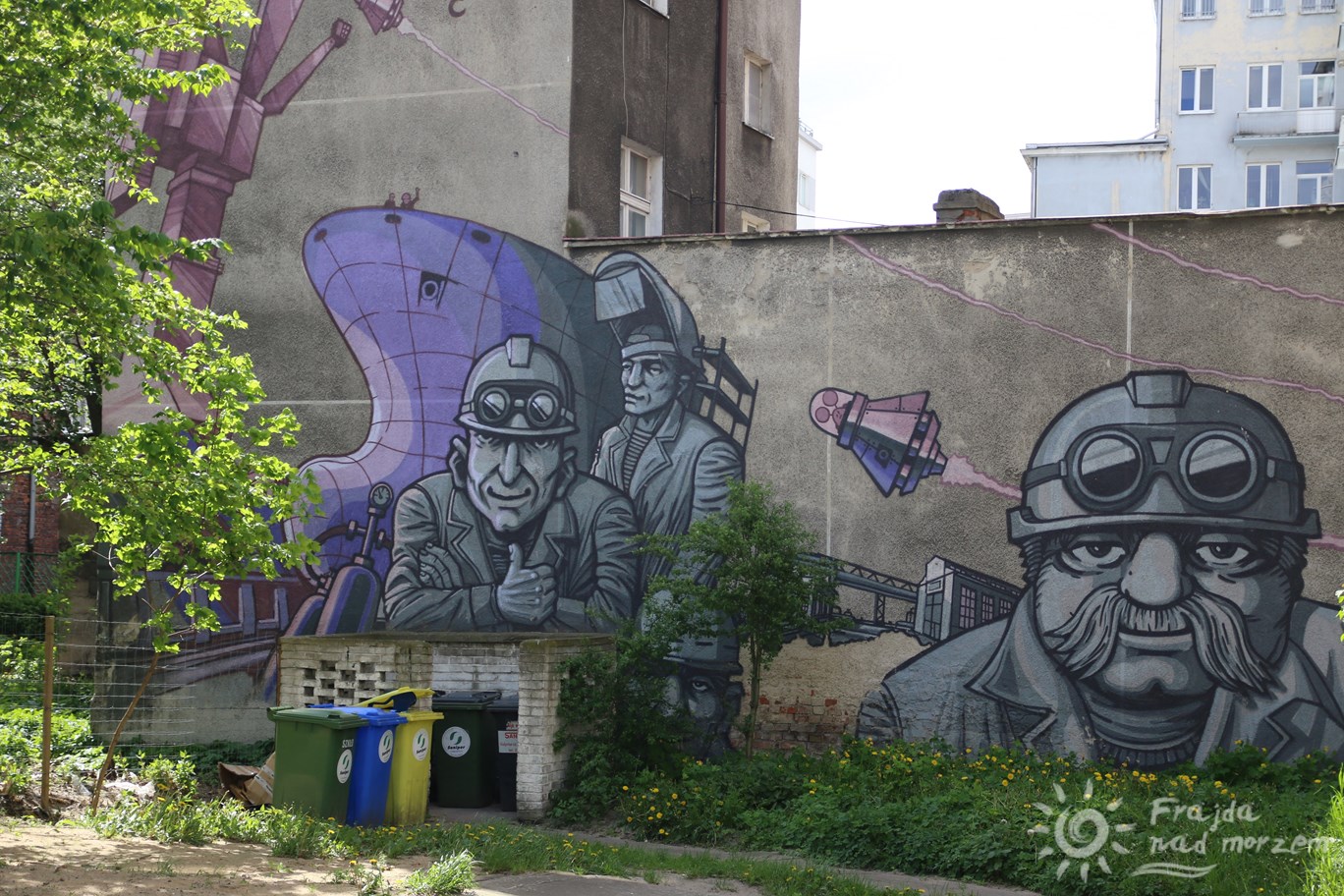 Gdyńskie murale - Uwaga Inwazja